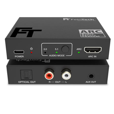 AX130 HDMI ARC Audio Adapter (OPT | Cinch | AUX) - FeinTech
