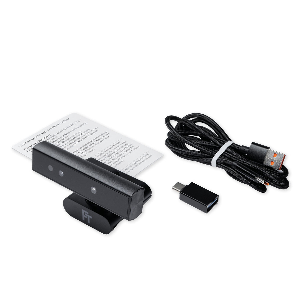 FC200 2K Face ID Webcam für Windows Hello - FeinTech