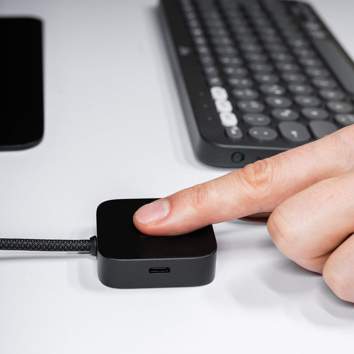 FPS400 USB 3.0 Hub mit Fingerabdruck - Sensor für Windows Hello - FeinTech