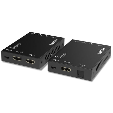 HX230 HDMI 2.0 over Lan Extender | 4K 60Hz | 70 m | Audio - Extractor (Optical) - FeinTech