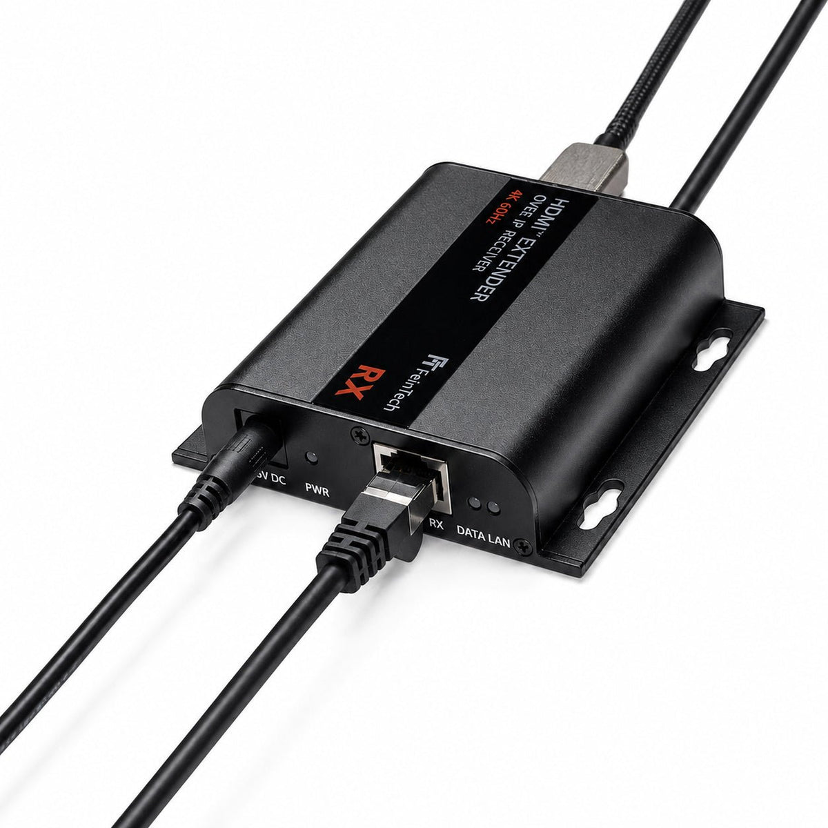 HX530 HDMI over IP Extender Set für 4K 60Hz mit AV-over-IP und bis zu 253 Geräten - FeinTech