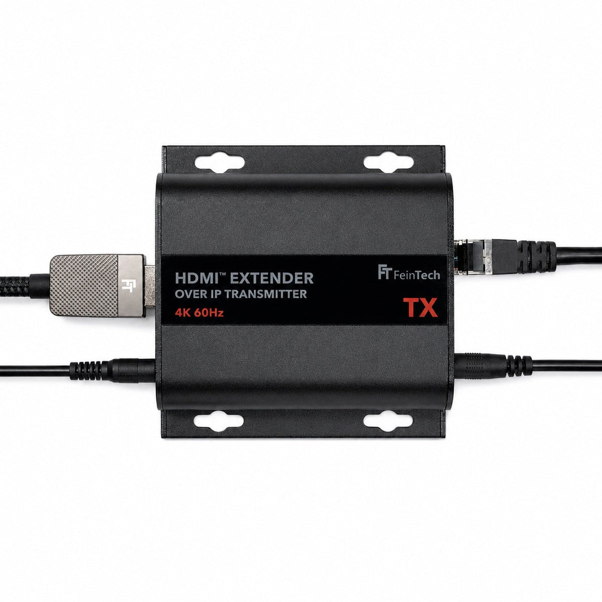 HX530 HDMI over IP Extender Set für 4K 60Hz mit AV-over-IP und bis zu 253 Geräten - FeinTech
