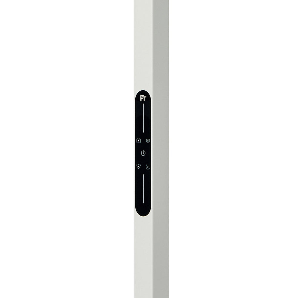 LT920 LED Büro Stehlampe 100W | 40W Down + 60W Up | 8400 Lumen | 4000K - FeinTech