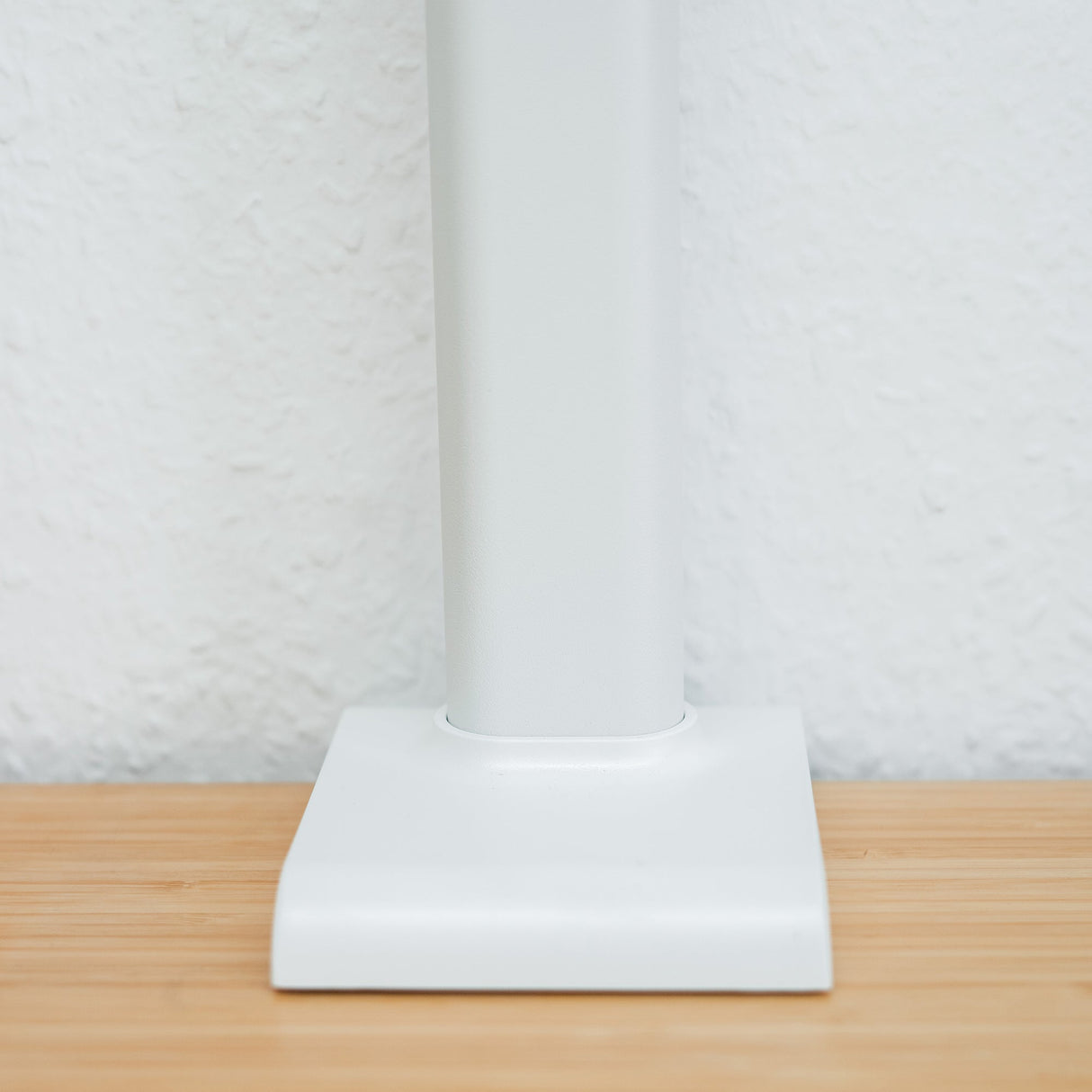 LTL00320E Große LED Schreibtischlampe mit Klemmfuß 80 cm weiß - FeinTech