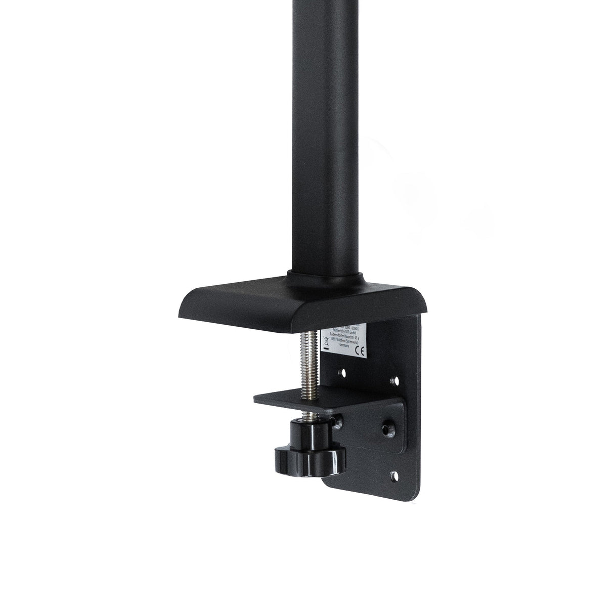 LTL00321E Große LED Schreibtischlampe mit Klemmfuß 80 cm schwarz - FeinTech