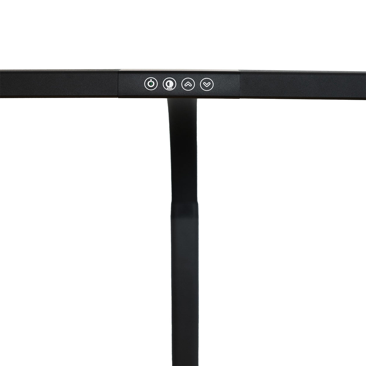 LTL00321E Große LED Schreibtischlampe mit Klemmfuß 80 cm schwarz - FeinTech