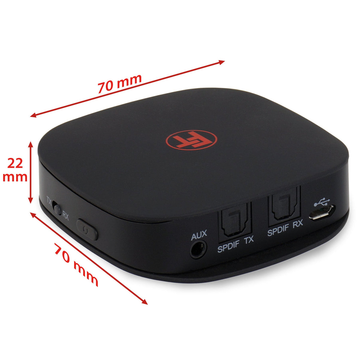 ABT00101 Audio Sender Empfänger aptX mit Akku - FeinTech