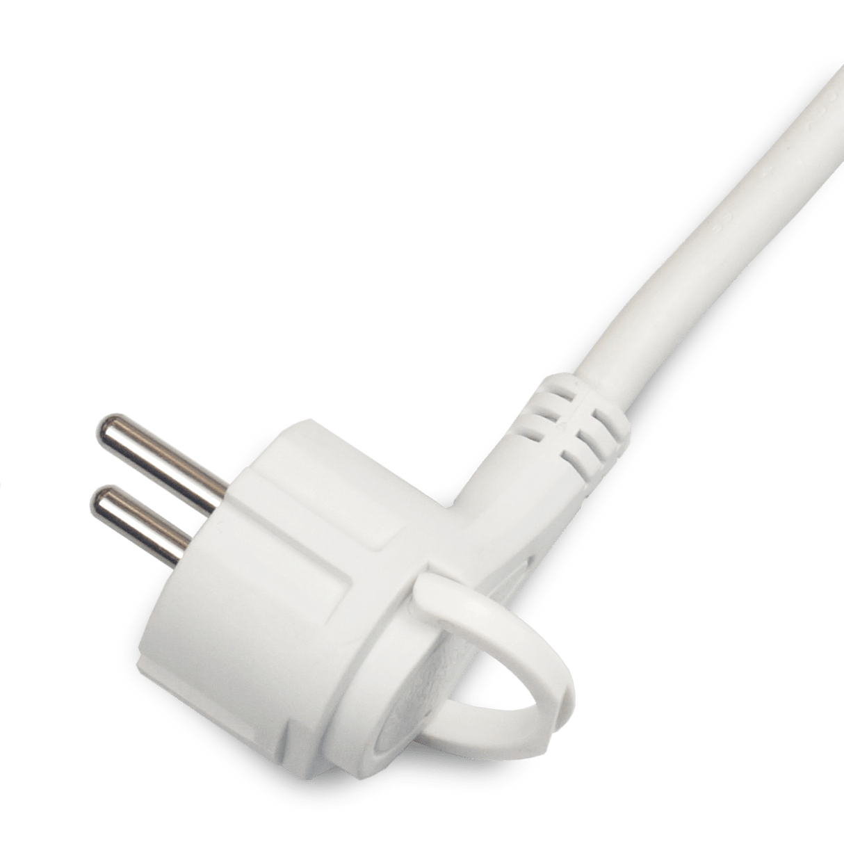 Mehrfach Steckdosenleiste mit Flachstecker und 2x USB - FeinTech
