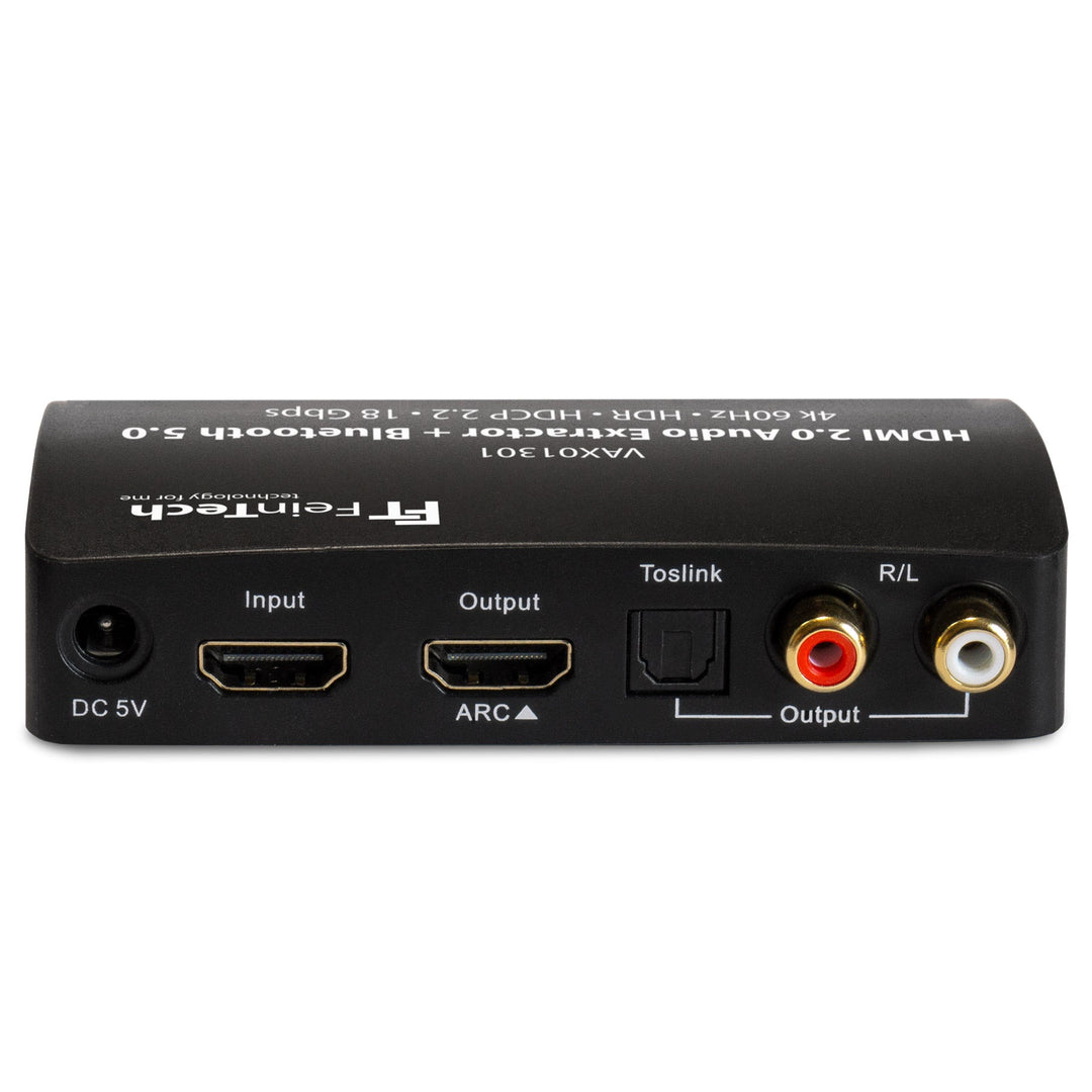 VAX01301 HDMI Audio Extractor mit Bluetooth Sender und ARC - FeinTech