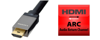 ARC - the audio return channel of HDMI
