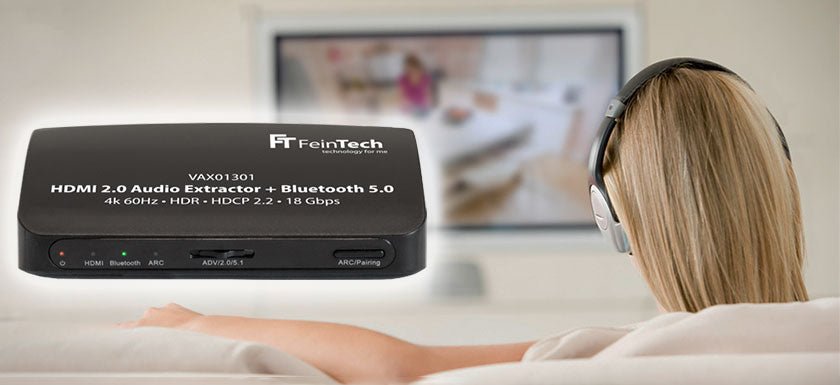 HDMI Audio Extractor Bluetooth Transmitter - FeinTech
