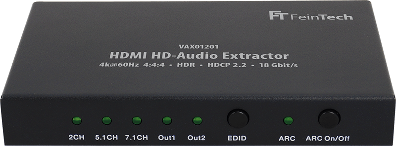 HDMI HD-Audio Exctractor und ARC - FeinTech