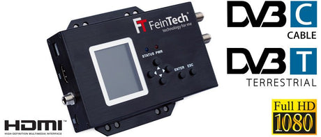 HDMI Modulator DVB-C für eigenes Kabelfernsehen - FeinTech