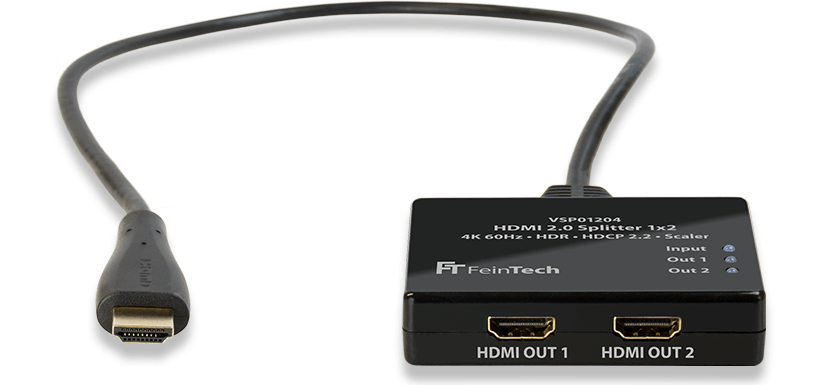 HDMI Splitter für 2 Displays - FeinTech