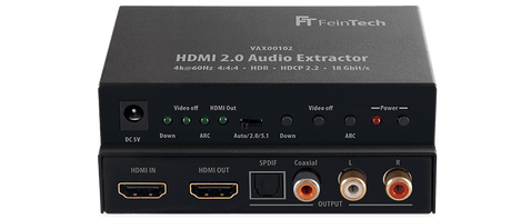 Ultra-HD HDMI Audio Extractor VAX00102 mit ARC - FeinTech