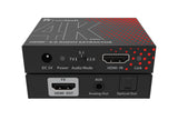 AX200 HDMI 2.0 Audio Extractor (Toslink & Aux) | 4K 60Hz