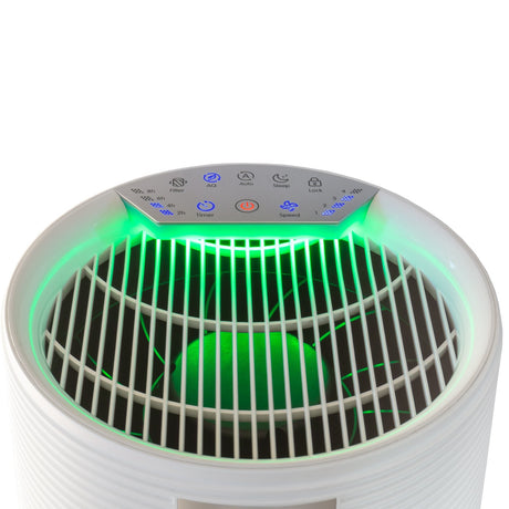 FLR00100 Luftreiniger mit Hepa 13 Filter für Büro und Wohnung bis 45 m² - FeinTech