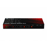 MS420 HDMI 2.0 Matrix Switch 4 In 2 Out für 4K 60Hz mit Audio Extractor (Optical & AUX), ARC und Downscaler