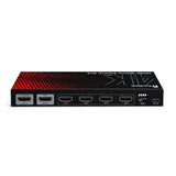 MS420 HDMI 2.0 Matrix Switch 4 In 2 Out für 4K 60Hz mit Audio Extractor (Optical & AUX), ARC und Downscaler
