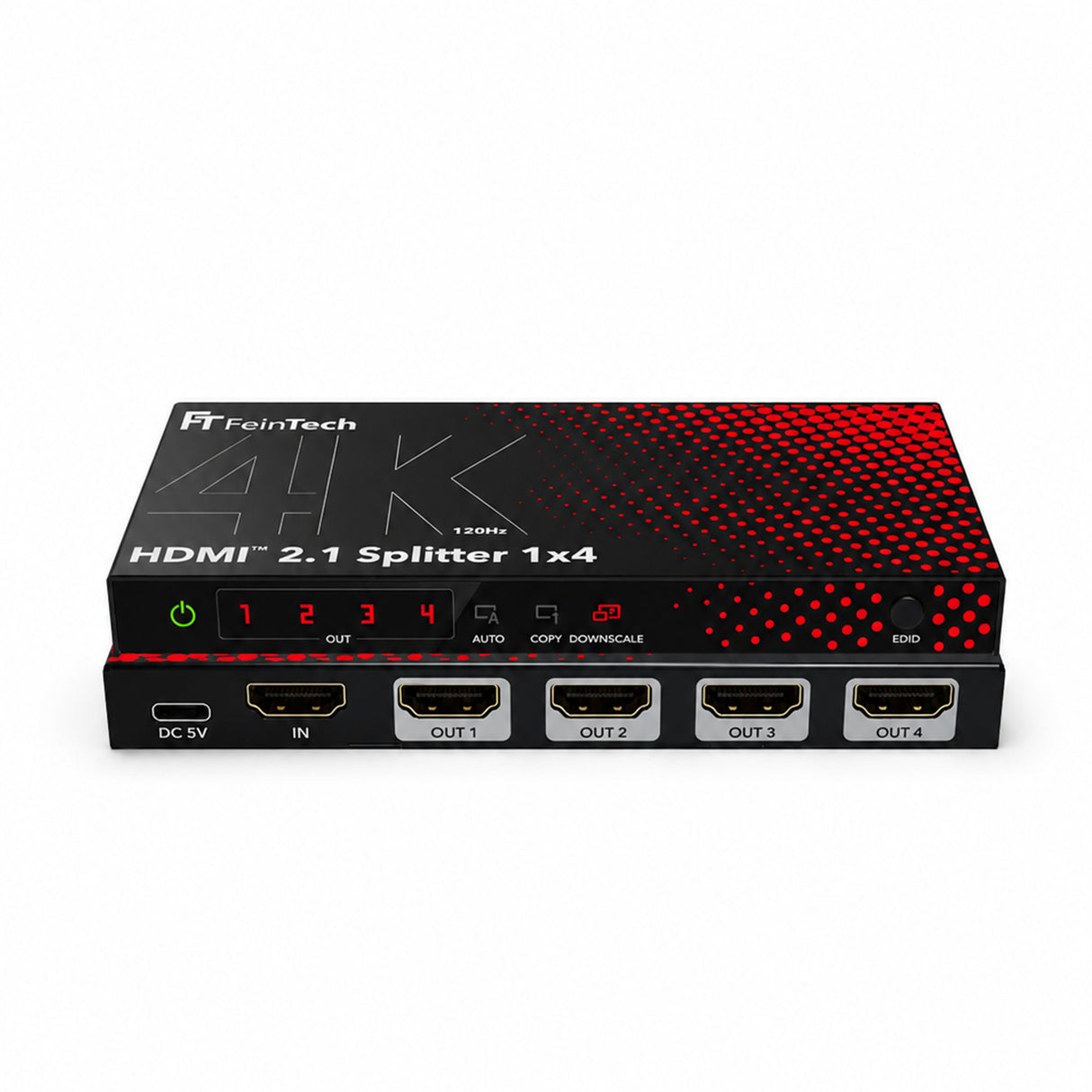 SP411 HDMI 2.1 Splitter 1 In 4 Out | 4K 120Hz | 40Gbps
