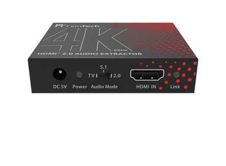 AX200 HDMI 2.0 Audio Extractor (Toslink & Aux) | 4K 60Hz - FeinTech