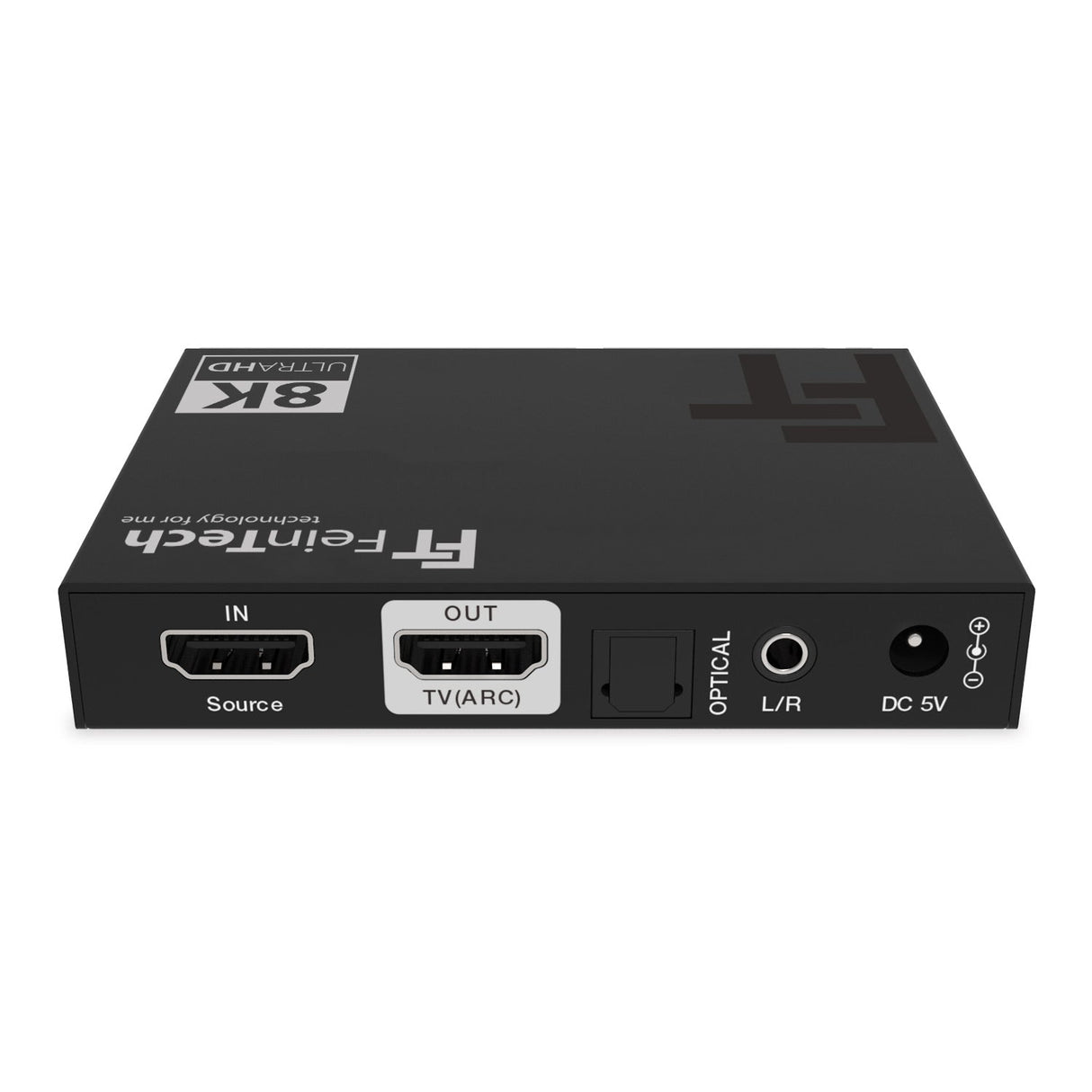 AX210 HDMI 2.1 Audio Extractor (Toslink & Aux) | 4K 120Hz | ARC - FeinTech