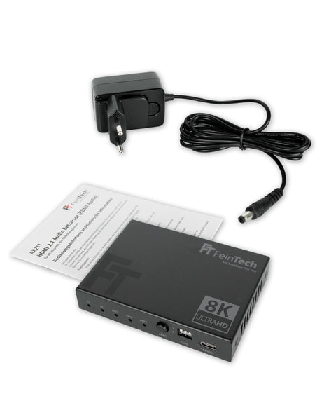 AX211 HDMI 2.1 Audio Extractor (HDMI-Audio) | 4K 120Hz | eARC - FeinTech