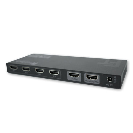 AX340 HDMI 2.1 eARC Pass Switch 4 In 1 Out für eARC - Soundbar | 4K 120Hz | eARC - FeinTech