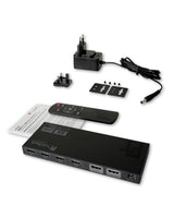 AX340 HDMI 2.1 eARC Pass Switch 4 In 1 Out für eARC - Soundbar | 4K 120Hz | eARC - FeinTech
