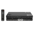 AX341 HDMI 2.1 eARC Splitter Switch 4 In 2 Out + Audio Extractor to eARC - Soundbar, Optical & AUX - FeinTech