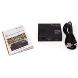 AX420 HDMI eARC Switch 2 TV x 1 Soundbar - FeinTech