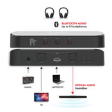 BT200 Bluetooth LE Audio Transmitter mit Display | AptX | Auracast - FeinTech