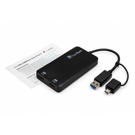 CX210 USB HDMI Adapter 2 Displays 4K 60Hz - FeinTech