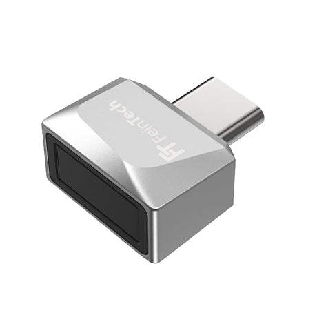 FPS210 USB - C Fingerabdruck - Sensor für Windows Hello | Silber - FeinTech