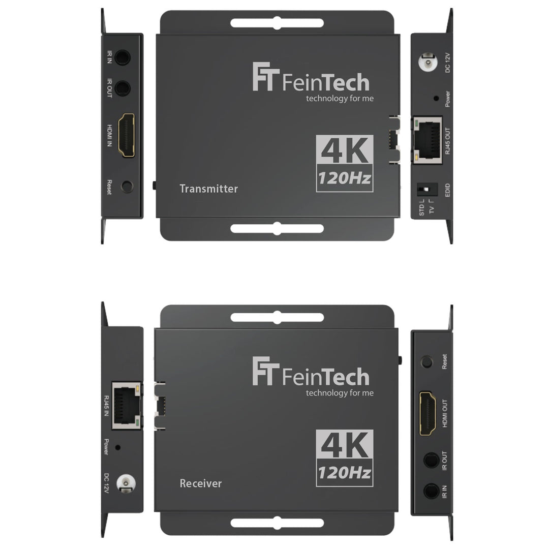 HX240 HDMI 2.1 Extender 4K 120Hz via LAN - Kabel 30 m - FeinTech