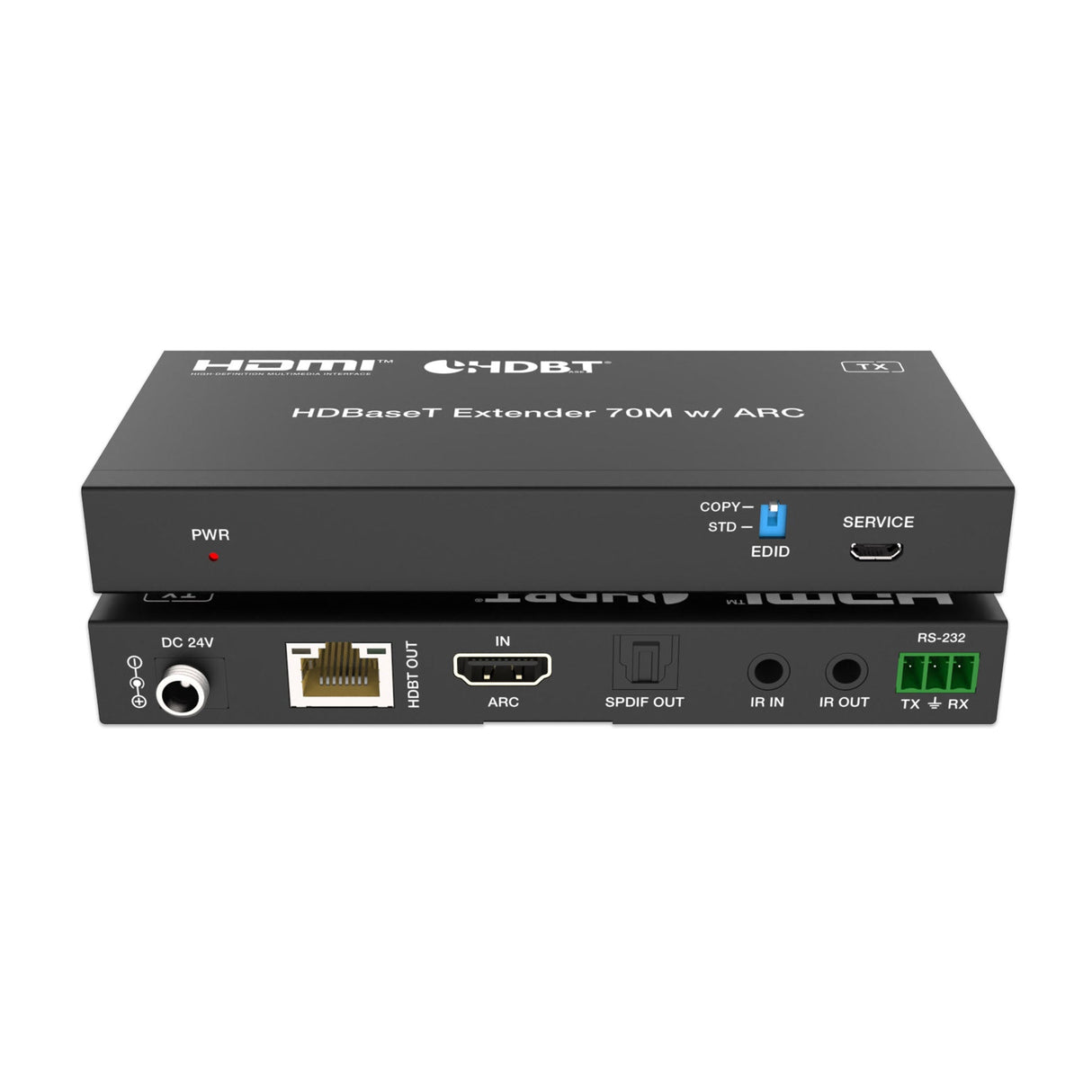 HX430 HDMI 2.0 HDBaseT Extender 4K 60Hz ARC 70 m - FeinTech