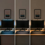 LT750 LED Monitor Lampe mit Lichtsensor | kompatibel mit Curved Monitoren - FeinTech