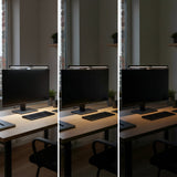 LT750 LED Monitor Lampe mit Lichtsensor | kompatibel mit Curved Monitoren - FeinTech