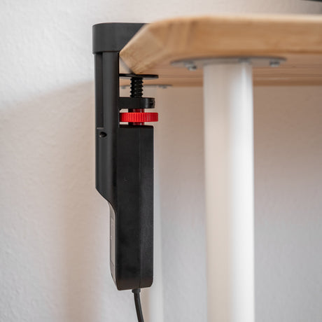 MD833 Klemmbare Steckdosenleiste mit USB-C PD 20W & 2x USB-A QC 18W | 3x Steckdosen | 3m Kabel - FeinTech