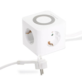 NLG00900 Steckdosenwürfel mit USB und induktiver Ladefunktion - FeinTech