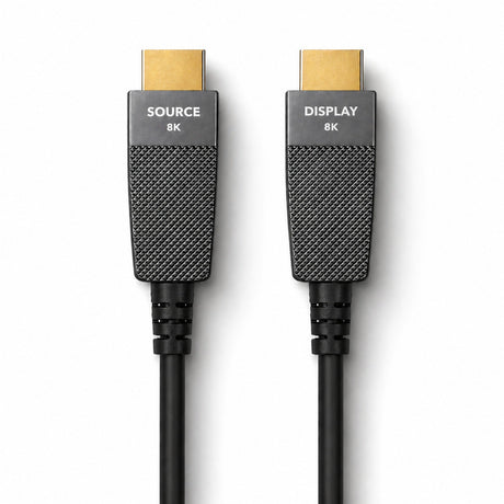 ProAqtive HDMI Glasfaser - Hybridkabel 48 Gbit/s für 8K 60Hz und 4K 240Hz mit HDMI 2.1 Unterstützung, eARC und CEC - FeinTech