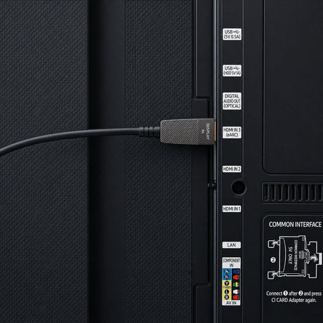 ProAqtive HDMI Glasfaser-Hybridkabel 48 Gbit/s für 8K 60Hz und 4K 240Hz mit HDMI 2.1 Unterstützung, eARC und CEC - FeinTech