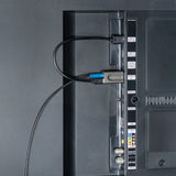 ProFibre HDMI Glasfaserkabel 8K 60Hz / 4K 120Hz | Armored MPO Pure Fibre Kabel | Abnehmbare Stecker | 48 Gbps | eARC | CEC - FeinTech