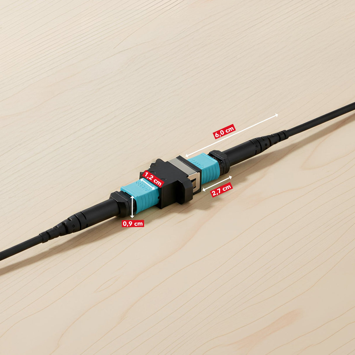 ProFibre HDMI Glasfaserkabel 8K 60Hz / 4K 120Hz | Armored MPO Pure Fibre Kabel | Abnehmbare Stecker | 48 Gbps | eARC | CEC - FeinTech