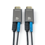 ProFibre HDMI Glasfaserkabel 8K 60Hz / 4K 120Hz | Armored MPO Pure Fibre Kabel | Abnehmbare Stecker | 48 Gbps | eARC | CEC - FeinTech
