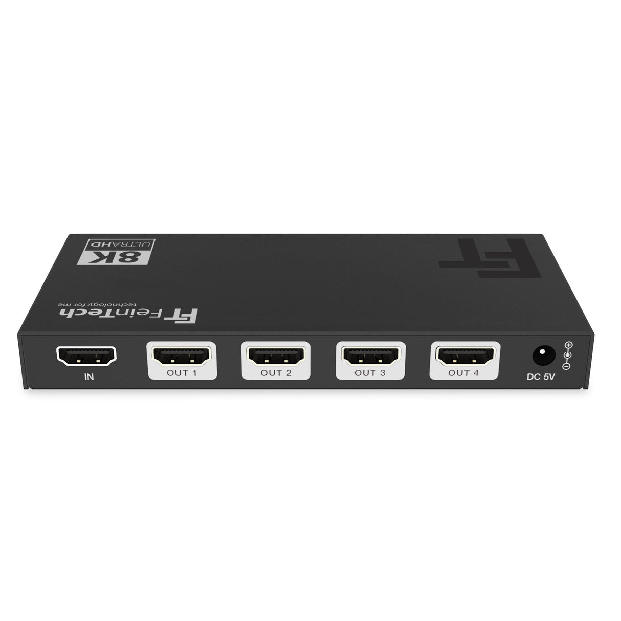 SP410 HDMI 2.1 Splitter 1 In 4 Out | 4K 120Hz | Downscaler - FeinTech