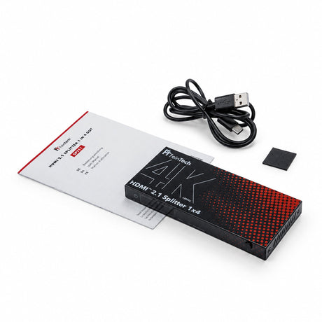 SP411 HDMI 2.1 Splitter 1 In 4 Out | 4K 120Hz | 40Gbps - FeinTech