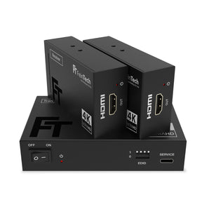 SX230 HDMI 2.0 Splitter 1 In 2 Out over CAT Extender 60m Loop Out 4K 60Hz - FeinTech