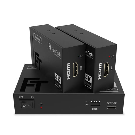 SX230 HDMI 2.0 Splitter 1 In 2 Out over CAT Extender 60m Loop Out 4K 60Hz - FeinTech