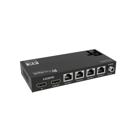 SX430 HDMI 2.0 Splitter 1 In 4 Out over CAT Extender 60m Loop Out 4K 60Hz - FeinTech